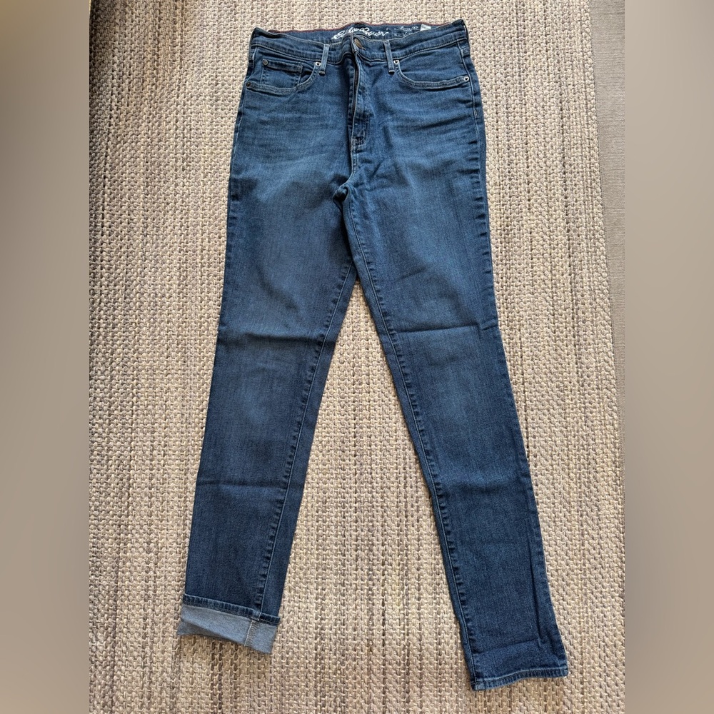Eddie Bauer Women's Boyfriend Jeans in Deep Blue